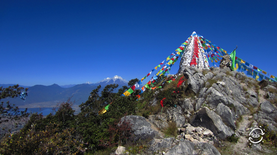 The Lijiang Summit Stupa